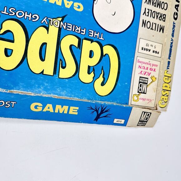 Vintage 1959 Milton Bradley Casper The Friendly Ghost Board Game Halloween Decor - Picture 8 of 10